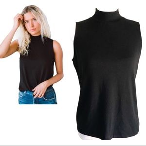 Rag & Bone Jean Black Thea Tank